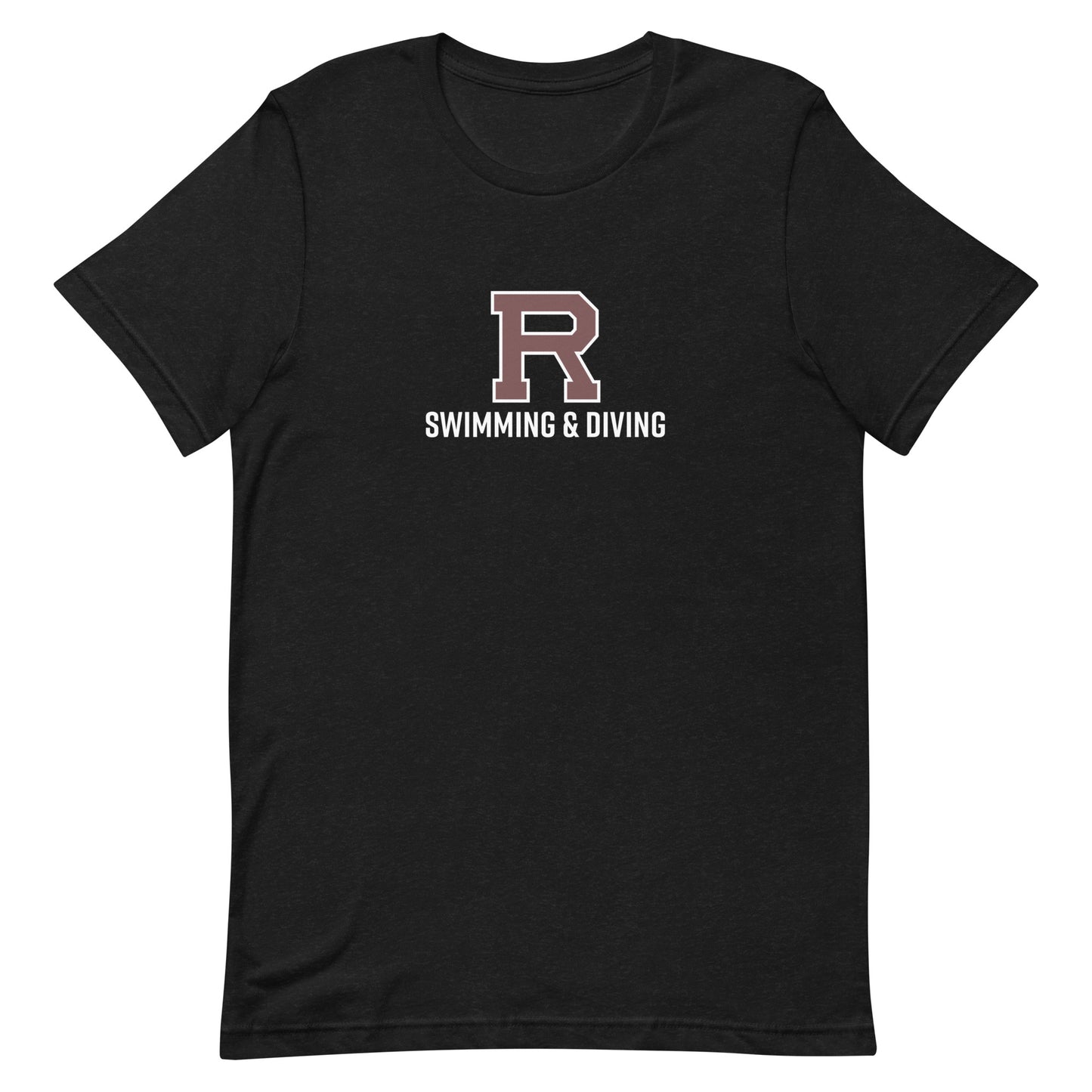 R Swimming & Diving Unisex t-shirt