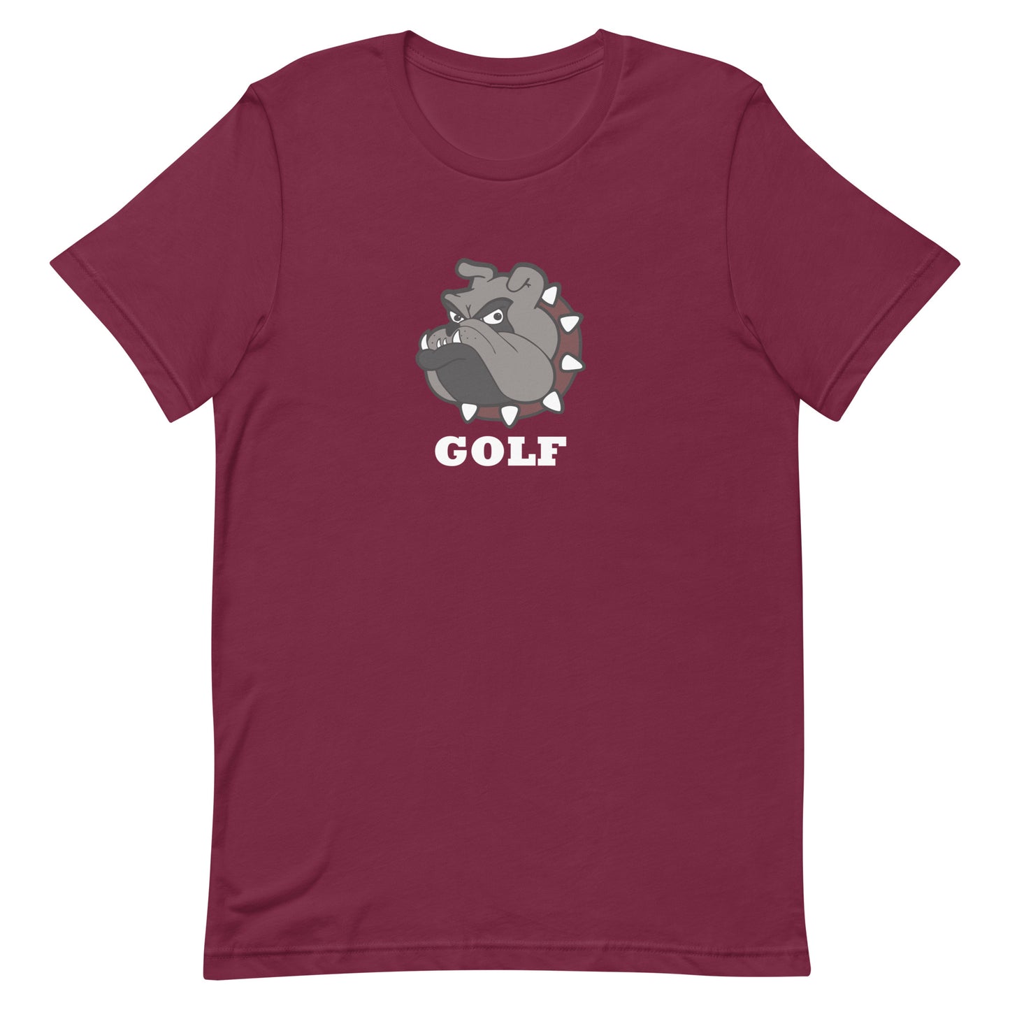 Bulldogs Golf Unisex t-shirt