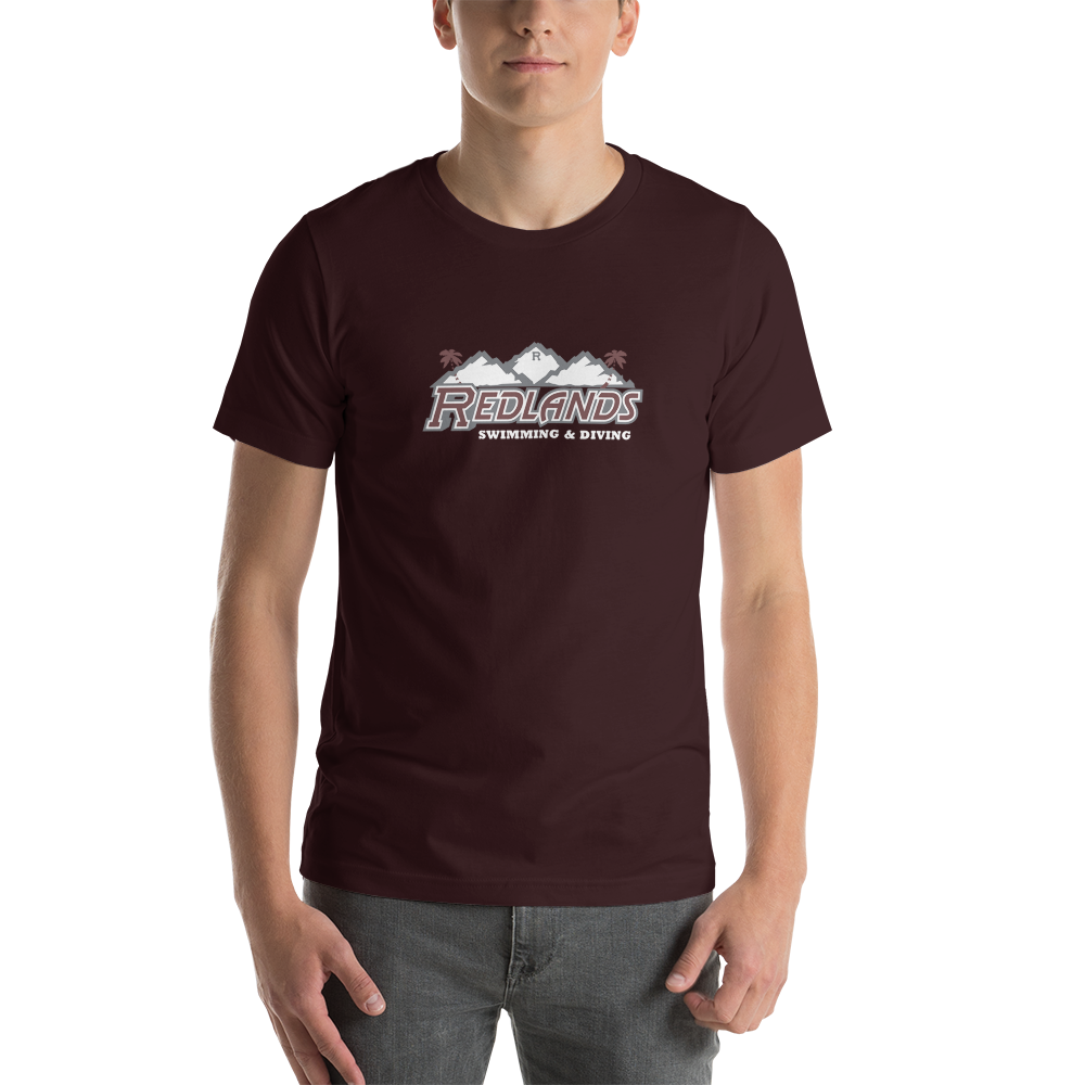 Redlands Swimming and Diving Unisex t-shirt