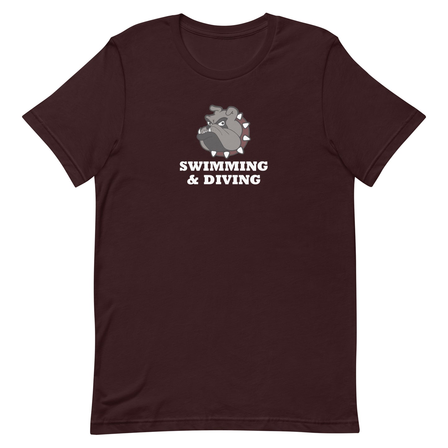 Bulldogs Swimming & Diving Unisex t-shirt