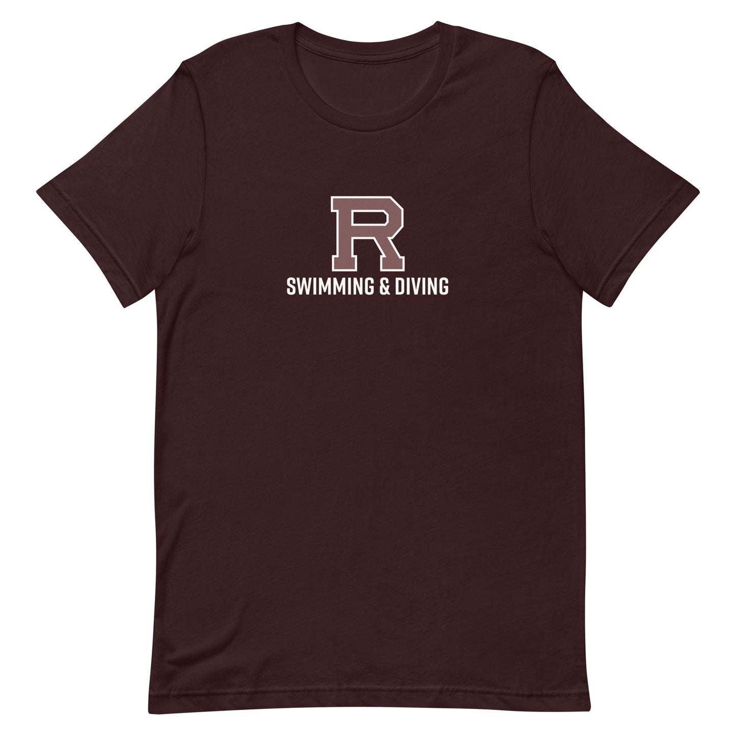 R Swimming & Diving Unisex t-shirt