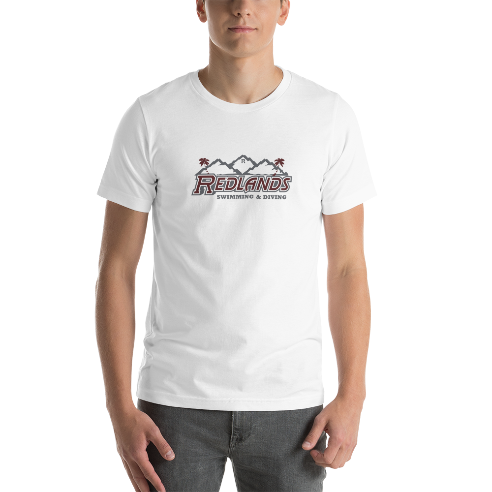 Redlands Swimming and Diving Unisex t-shirt
