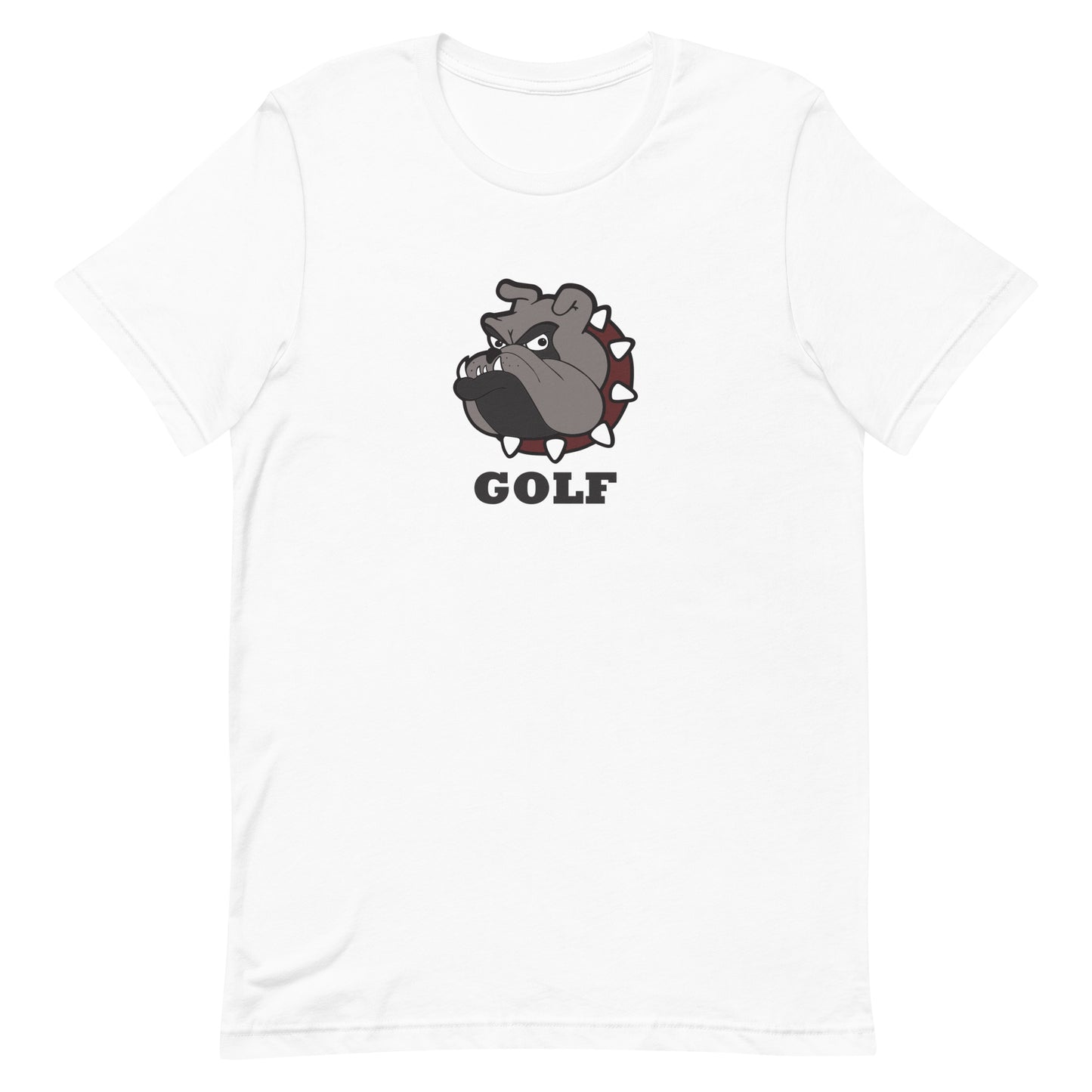 Bulldogs Golf Unisex t-shirt