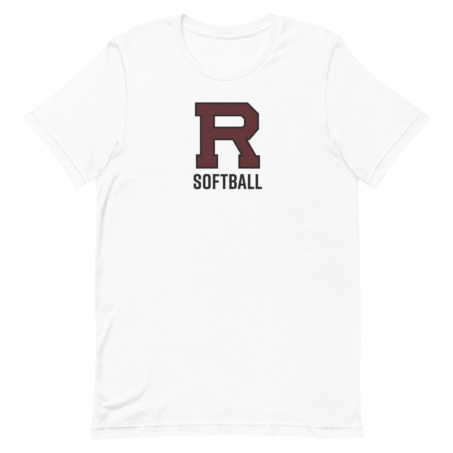 R Softball Unisex t-shirt