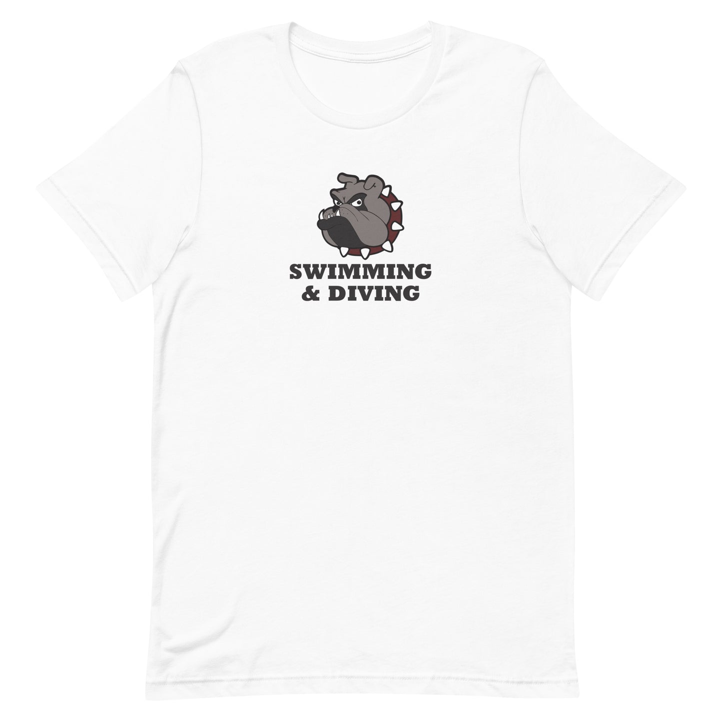 Bulldogs Swimming & Diving Unisex t-shirt